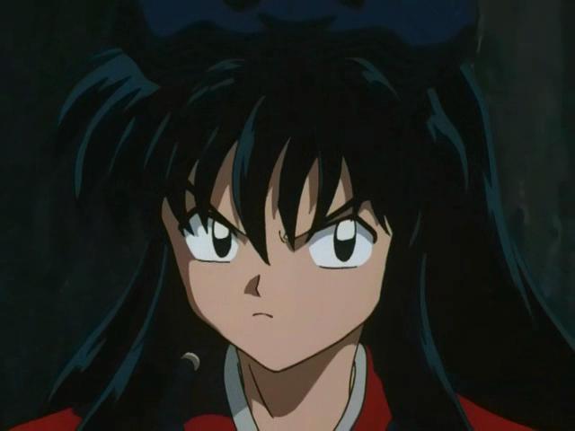 Otaku Gallery  / Anime e Manga / Inu-Yasha / Screen Shots / Episodi / 013 - L`enigma della luna nuova! Inuyasha dai capelli neri! / 103.jpg